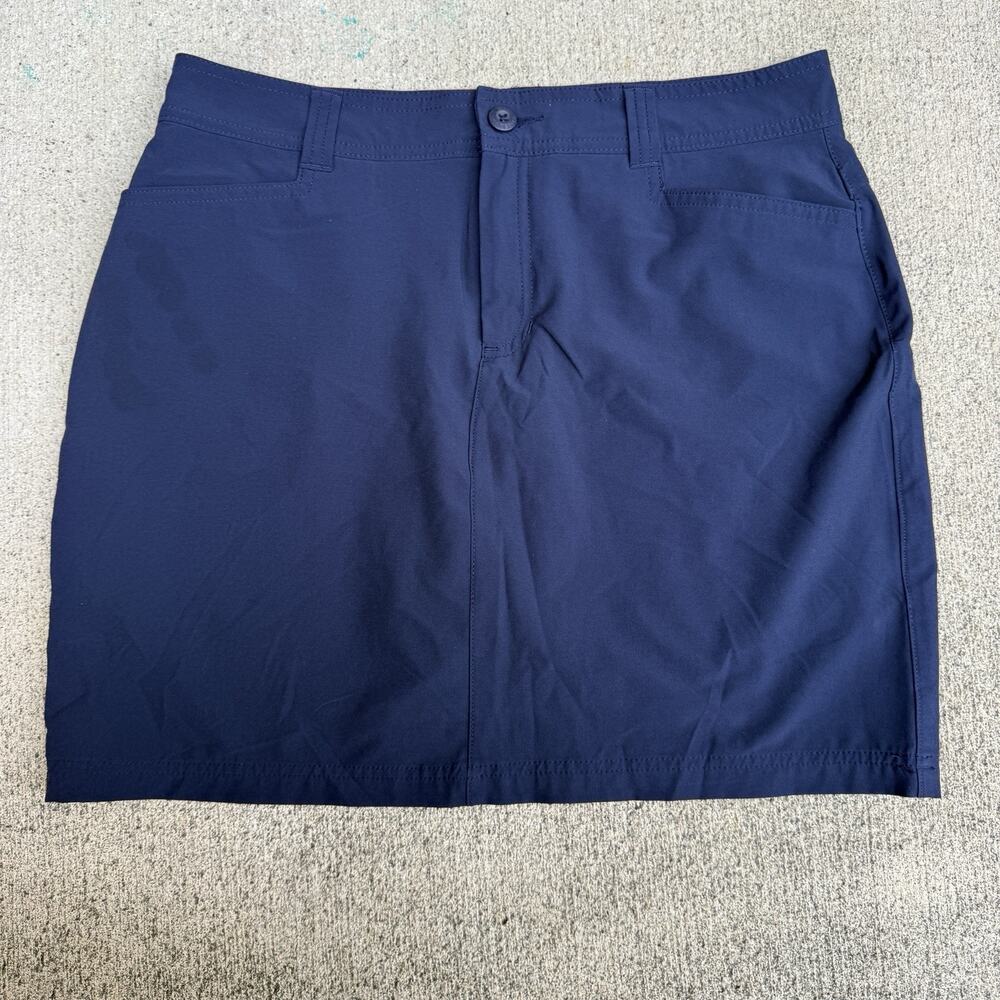 Eddie Bauer Skort Womens 10 Blue Adventurer 2.0 Athletic Outdoor Performance